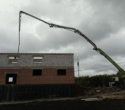 Двухэтажное производственное здание с подвалом